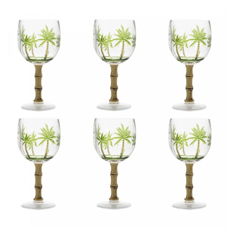 Conjunto-6-Tacas-de-Acrilico-Palm-Tree-495ml-Wolff