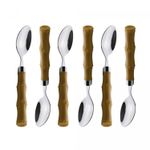Conjunto-6-Colheres-de-Cafe-de-Aco-Inox-com-Cabo-de-Plastico-Bambu-Basic-155cm-Lyor