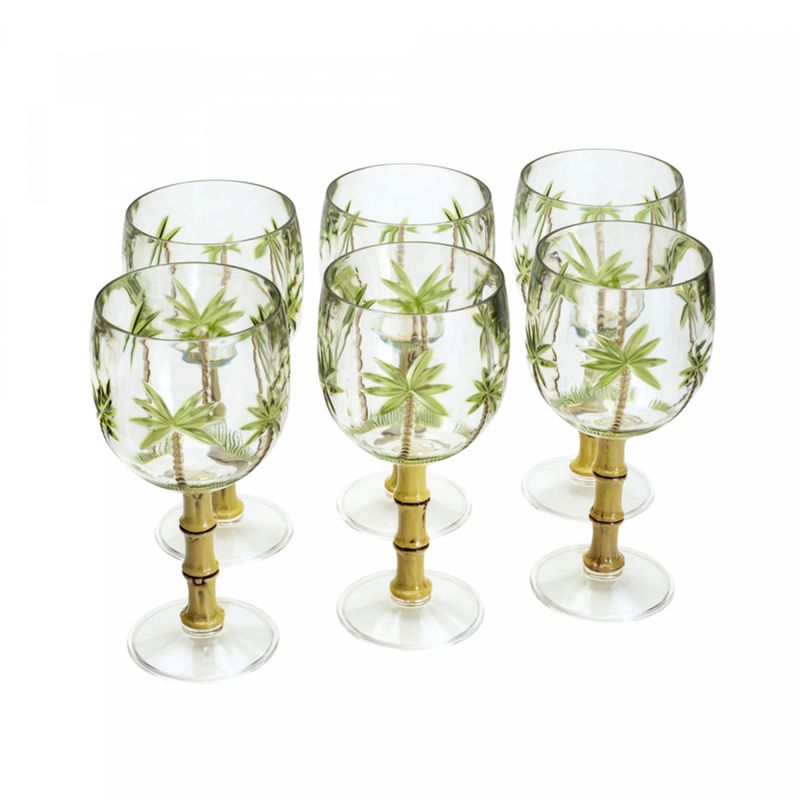 Conjunto-6-Tacas-de-Acrilico-Palm-Tree-495ml-Wolff