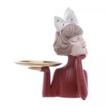 Figura-Decorativa-Boneca-com-Bandeja-de-Resina-24cm-x-18cm-x-32cm-Wolff