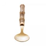 Conjunto-6-Colheres-para-Mesa-de-Aco-Inox-com-Cabo-em-Plastico-Bambu-Dourado-20cm-Lyor