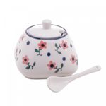 Pote-de-Ceramica-com-Colher-Vintage-Flores-10cm-x-8cm-Wolff