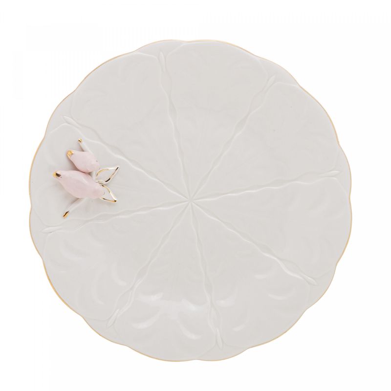 Conjunto-4-Pratos-para-Sobremesa-de-Porcelana-Birds-19-cm-Wolff