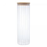 Porta-Mantimento-de-Vidro-Borossilicato-com-Tampa-de-Bambu-13L-Wolff