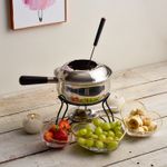 Aparelho-de-Fondue-10-Pecas-de-Aco-Inox-Base-de-Metal-Inox-Preto-Wolff