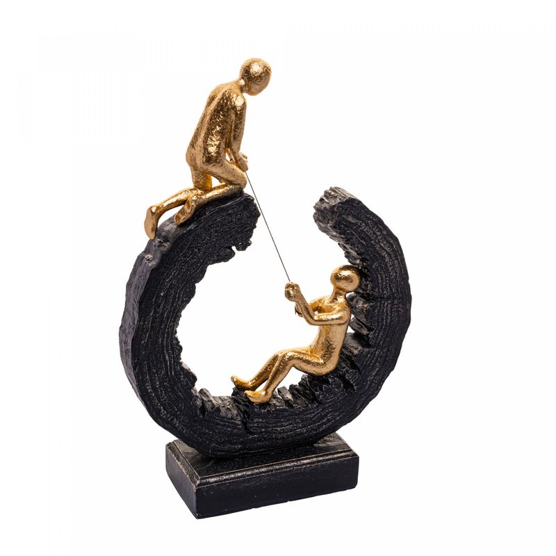 Figura-Decorativa-de-Resina-Conexao-21cm-x-7cm-x-31cm-Wolff