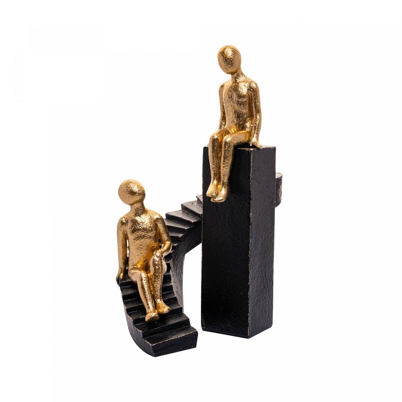 Figura-Decorativa-de-Resina-Dialogo-165cm-x-125cm-x-23cm-Wolff
