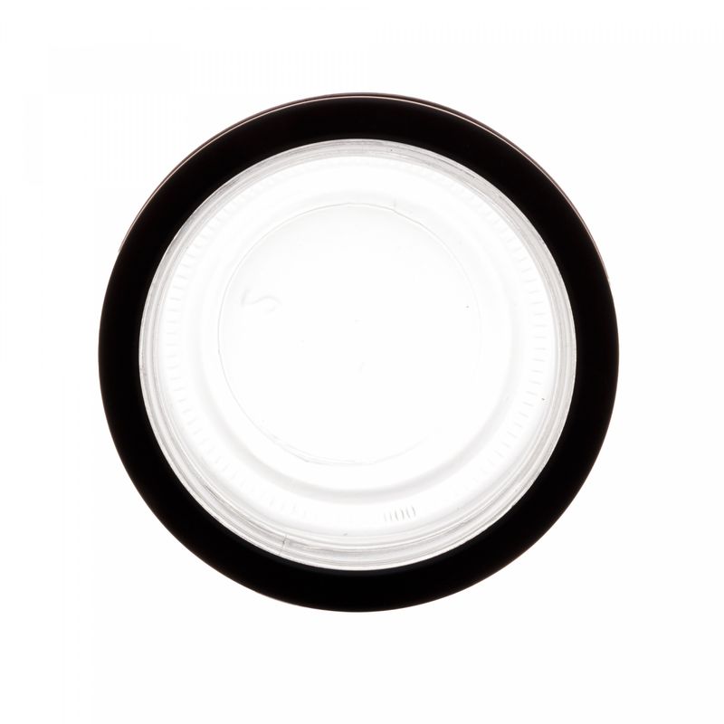 Pote-de-Vidro-com-Tampa-em-Metal-e-Acrilico-Gastro-Preta-350ml-Lyor
