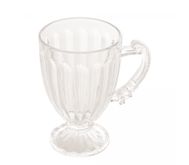 Xícara de Chá de Cristal com Pé Imperial 200ml - Lyor