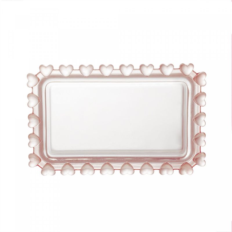 Mini-Travessa-Retangular-de-Cristal-Coracao-Borda-Rosa-105cm-x-65cm-x-15cm-Lyor