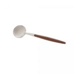 Conjunto-6-Colheres-para-Mesa-de-Aco-Inox-com-Cabo-em-Plastico-Bambu-Dourado-20cm-Lyor