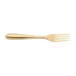 Conjunto-6-Garfos-para-Mesa-de-Aco-Inox-Gastro-Dourado-19cm-Lyor