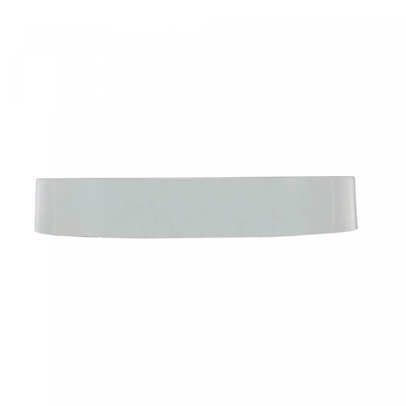 Relogio-de-Parede-em-Plastico-Branco-com-Dourado-25cm-x-4cm-Lyor