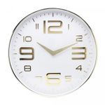 Relogio-de-Parede-em-Plastico-Branco-com-Dourado-25cm-x-4cm-Lyor