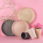 Prato-para-Servir-de-Bambu-e-PP-Lines-Sortido-27cm-x-4cm-Lyor