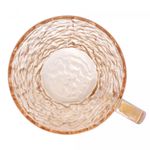 Xicara-de-Cristal-Martelado-para-Cha-com-Pires-Petra-Ambar-180ml-Lyor