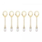 Conjunto-6-Colheres-de-Cafe-de-Zamac-Crystal-Dourada11cm-Lyor