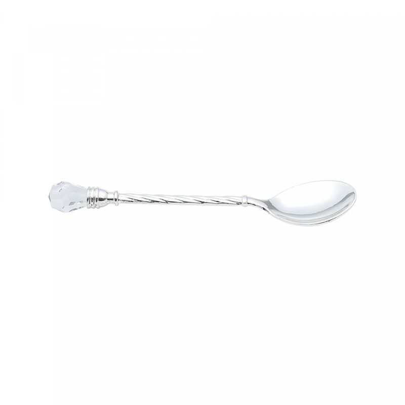 Conjunto-6-Colheres-de-Cafe-de-Zamac-Niquelado-Crystal-11cm-Lyor