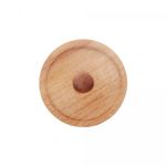 Porta-Mantimento-de-Vidro-Martelado-com-Tampa-de-Acacia-Petra-700ml-Lyor