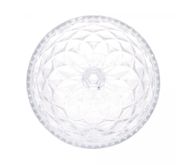 Potiche de Cristal com Pé Diamond 15cm x 32cm - Lyor