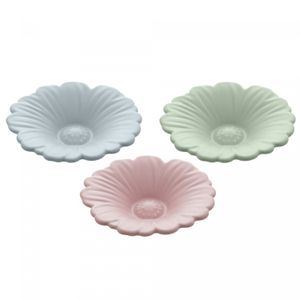 Porta Anéis de Cerâmica Margarida Sortida 10cm x 2,5cm - Lyor