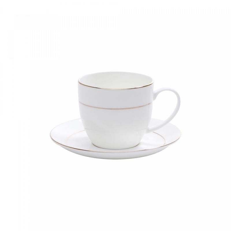 Aparelho-de-Jantar-42-Pecas-de-Porcelana-com-Fio-de-Ouro-Monaco-Branco-Wolff
