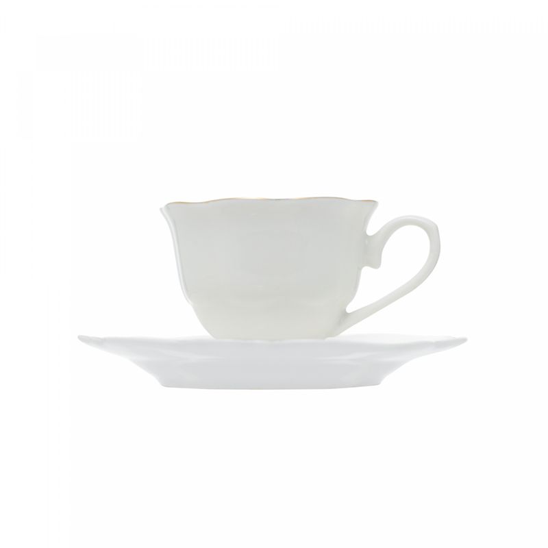 Conjunto-6-Xicaras-de-Cafe-de-Porcelana-com-Pires-Maldivas-Branco-com-Fio-de-Ouro-80ml-Wolff