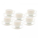 Conjunto-6-Xicaras-de-Cha-de-Porcelana-com-Pires-e-Fio-de-Ouro-Monaco-Branco-220ml-Wolff