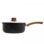 Panela-de-Inducao-em-Aluminio-com-Revestimento-Ceramico-e-Tampa-de-Vidro-Granilite-Preta-24cm