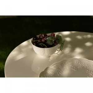 Bowl de Porcelana New Bone Butterfly Flower 14cm x 14cm x 7,5cm - Lyor