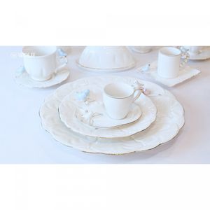 Prato para Bolo de Porcelana Flower 30cm - Wolff