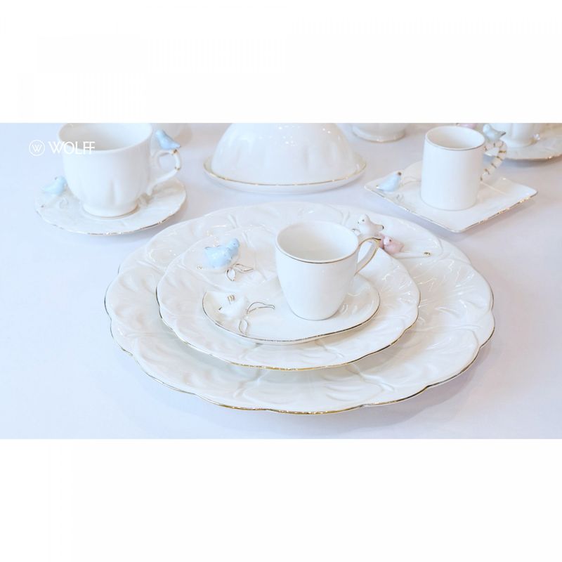 Prato-para-Bolo-de-Porcelana-Flower-30cm-Wolff