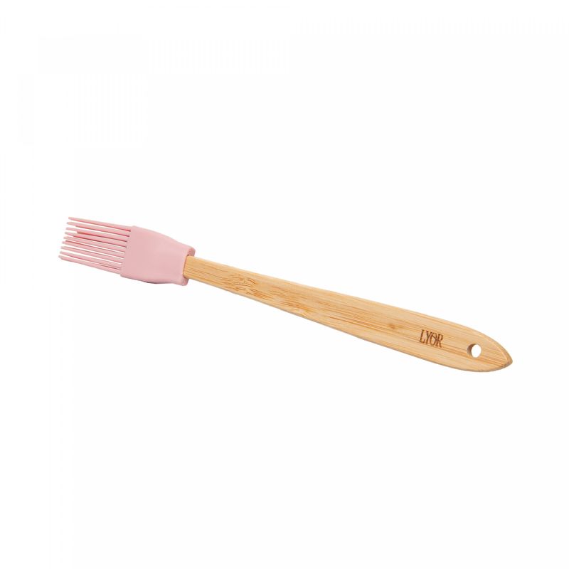 Conjunto-4-Utensilios-de-Silicone-com-Cabo-em-Bambu-Rosa-Lyor