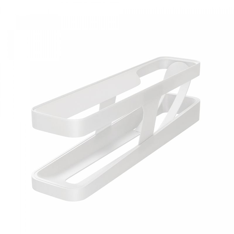 Porta-Ovos-com-Rolamento-Automatico-em-Plastico-Branco-Lyor