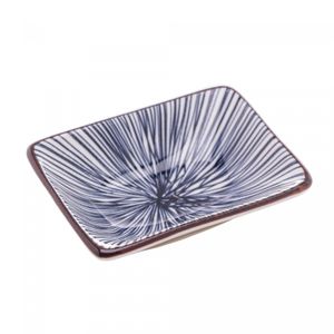 Conjunto 2 Porta Shoyu de Porcelana Koji 7cm x 9cm x 2,5cm - Wolff
