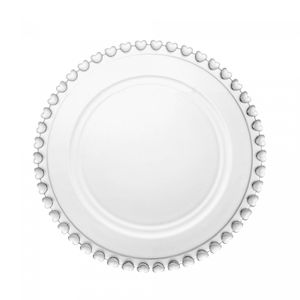 Queijeira de Cristal com Tampa Coração 19,5cm x 13cm - Lyor