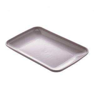 Travessa Lines 24cm x 15cm x 2,5cm Sortida PP e Bambu - Lyor