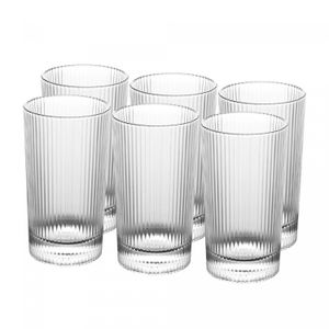 Conjunto 2 Taças para Vinho de Vidro Orquídea Âmbar 450ml - Wolff