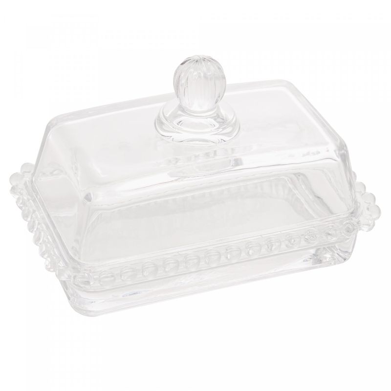 Manteigueira-de-Cristal-com-Tampa-Pearl-17cm-x-105cm-x-10cm-Wolff
