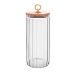 Porta-Mantimento-de-Vidro-Borossilicato-com-Tampa-de-Bambu-Classic-1150L-Wolff