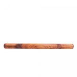 Tabua-de-Madeira-com-Prato-em-Porcelana-Teca-23cm-x-17cm-x-3cm-Wolff-Craft