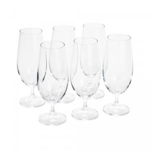 Conjunto 6 Taças para Cerveja De Cristal Ecológico Gastro/Colibri 380Ml - Wolff