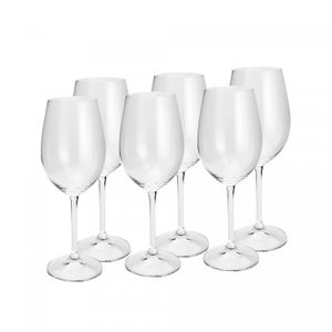 Conjunto 6 Taças para Vinho Branco De Cristal Gastro/Colibri 350Ml - Wolff