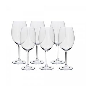 Conjunto 6 Taças para Água De Cristal Ecológico Gastro/Colibri 580Ml - Wolff