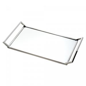 Bandeja de Aço Inox com Espelho 62cm x 36cm x 5cm - Wolff