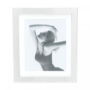 Porta-Retrato de Aço Liso Prata 10cm x 15cm - Wolff