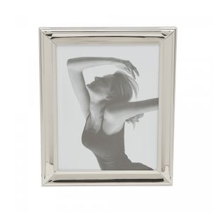 Porta-Retrato de Aço Prata 13cm x 18cm - Wolff