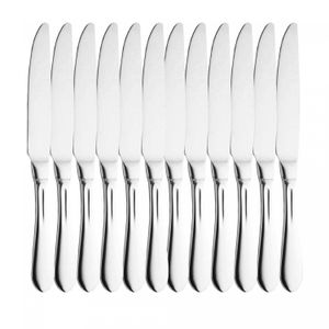 Conjunto 12 Facas de Aço Inox para Sobremesa Glasgow - Wolff