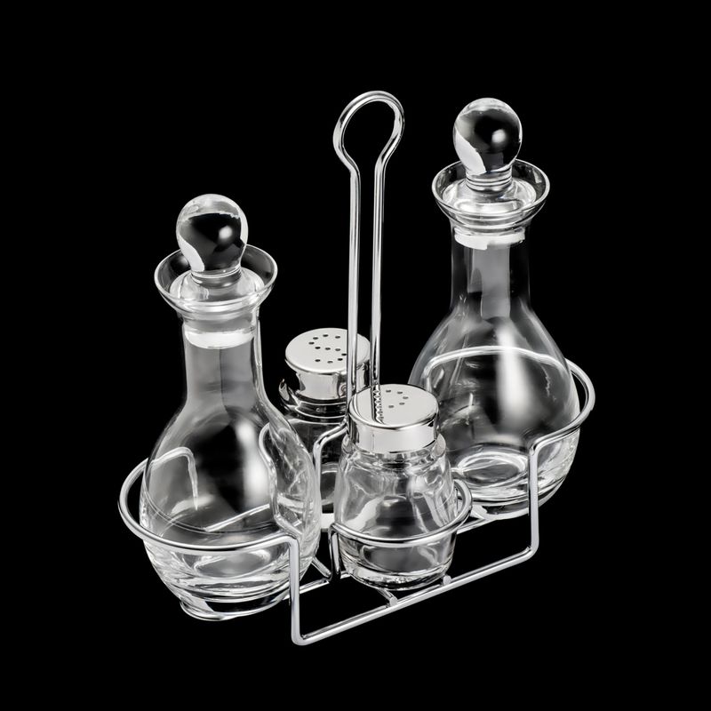 Conjunto-4-Pecas-Galheteiro-de-Vidro-e-Cromado-Wolff