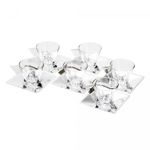 Conjunto-6-Xicaras-de-Cafe-de-Vidro-com-Pires-de-Aco-Inox-Veneza-60ml-Wolff